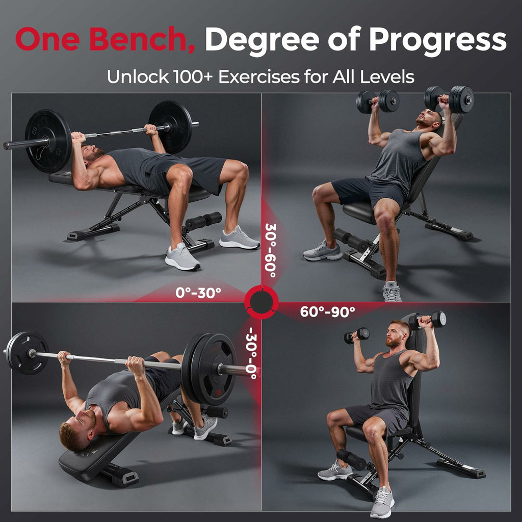 BIMME Adjustable Weight Bench